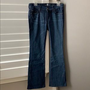 7 For All Mankind bootcut stretch jeans